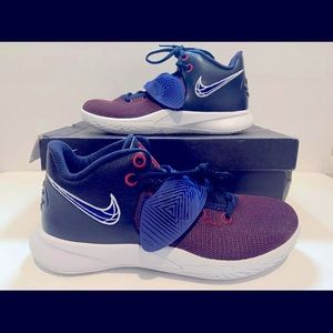Mens Nike Kyrie Flytrap III Basketball Shoes Navy Blue Red White BQ3060 400